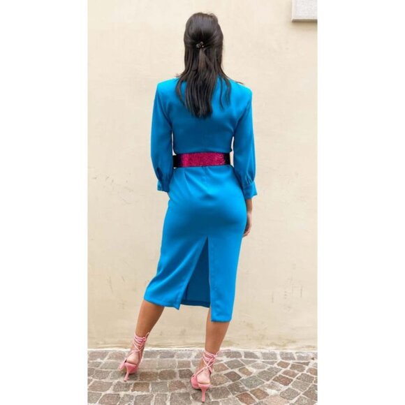 Stunning Turquoise Dress by IMPERIAL - New Without Tag - Picture 6 of 7